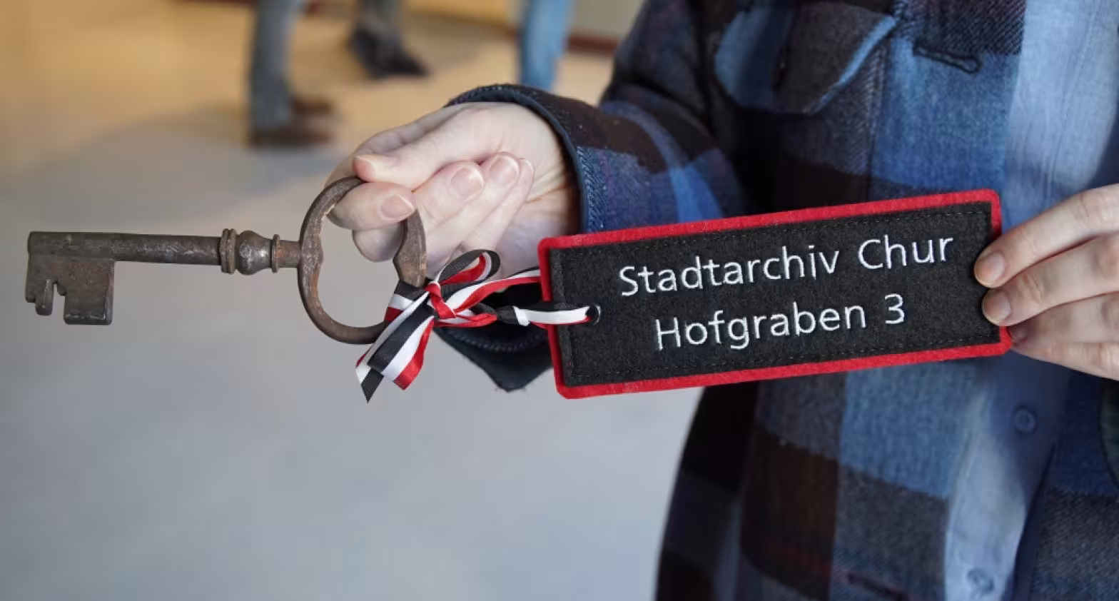 Schlüsselübergabe