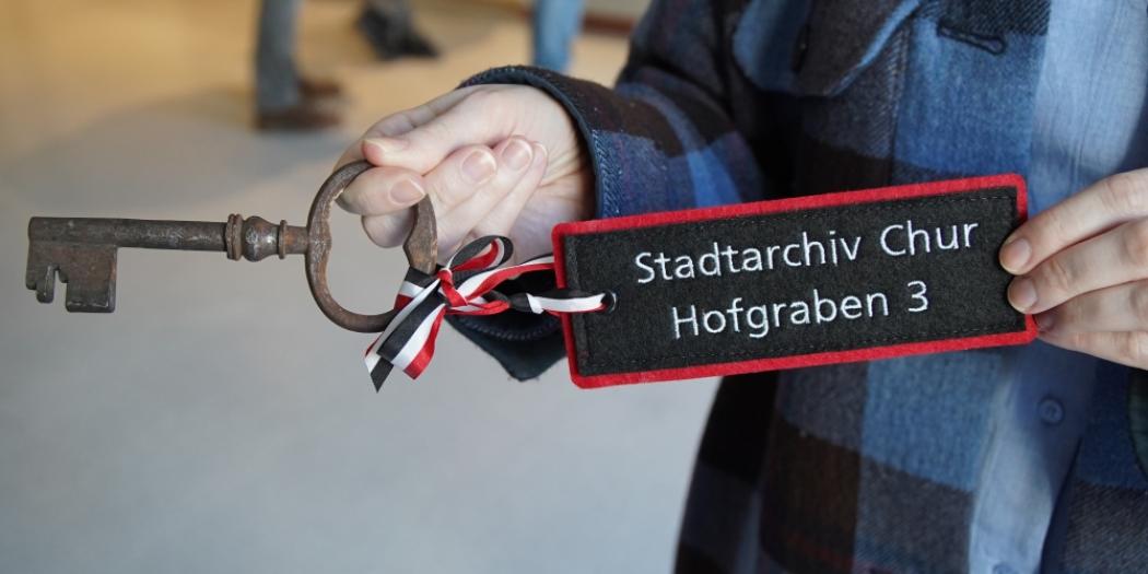 Schlüsselübergabe